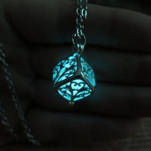 Wish Tree Glowing Necklace , Tree Of The Forest..