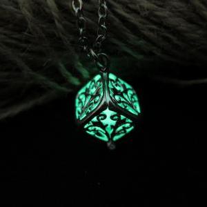 Wish Tree Glowing Necklace , Tree Of The Forest..