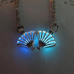 Glow In The Dark Jewelry, Luminous Shell Necklace,..