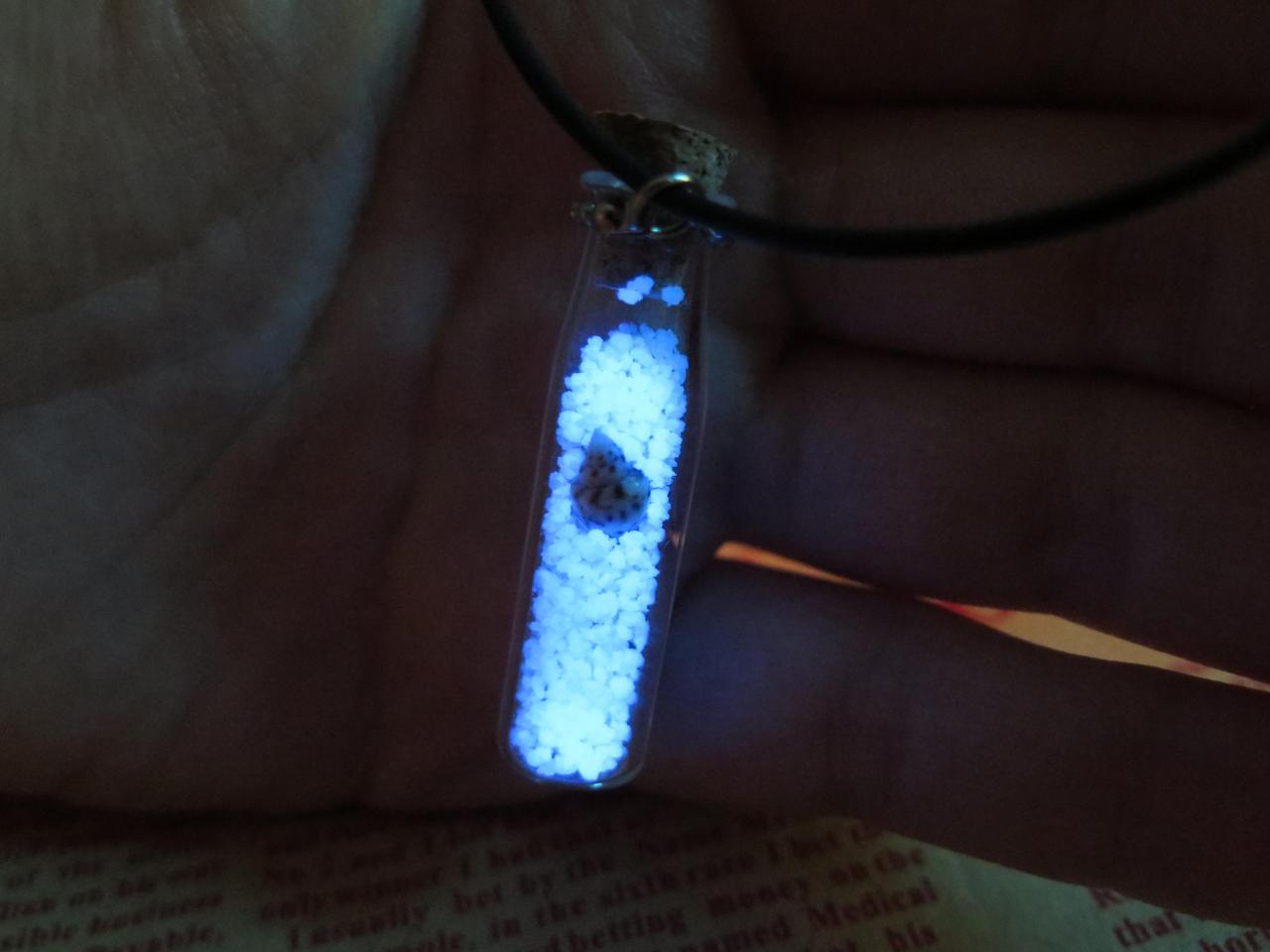 Blue Glow In The Dark Sticks Necklace,glow Pendant Necklace
