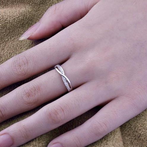 infinity promise ring, Sterling silver Ring, Custom Engraved Ring, Sister Rings, Promise Ring, Best Friend Rings, promise ring for her